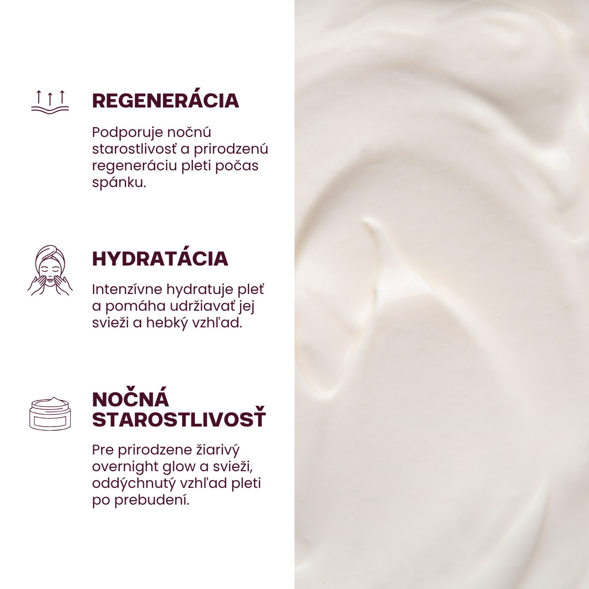 Bon Soir® – Nočný krém pre hebkú, vyživenú pleť, s overnight-glow efektom